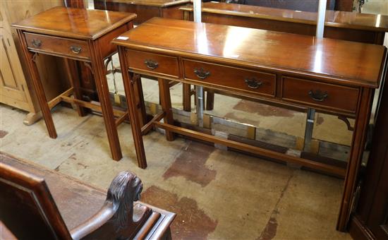 2 side/hall tables